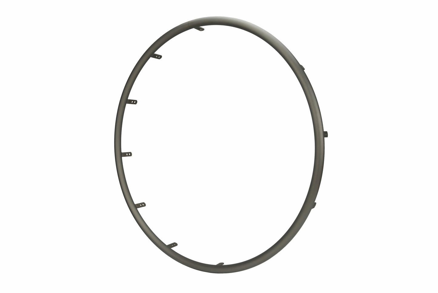 700c Handrim 12-tab Hard Ano, Grey (pair)