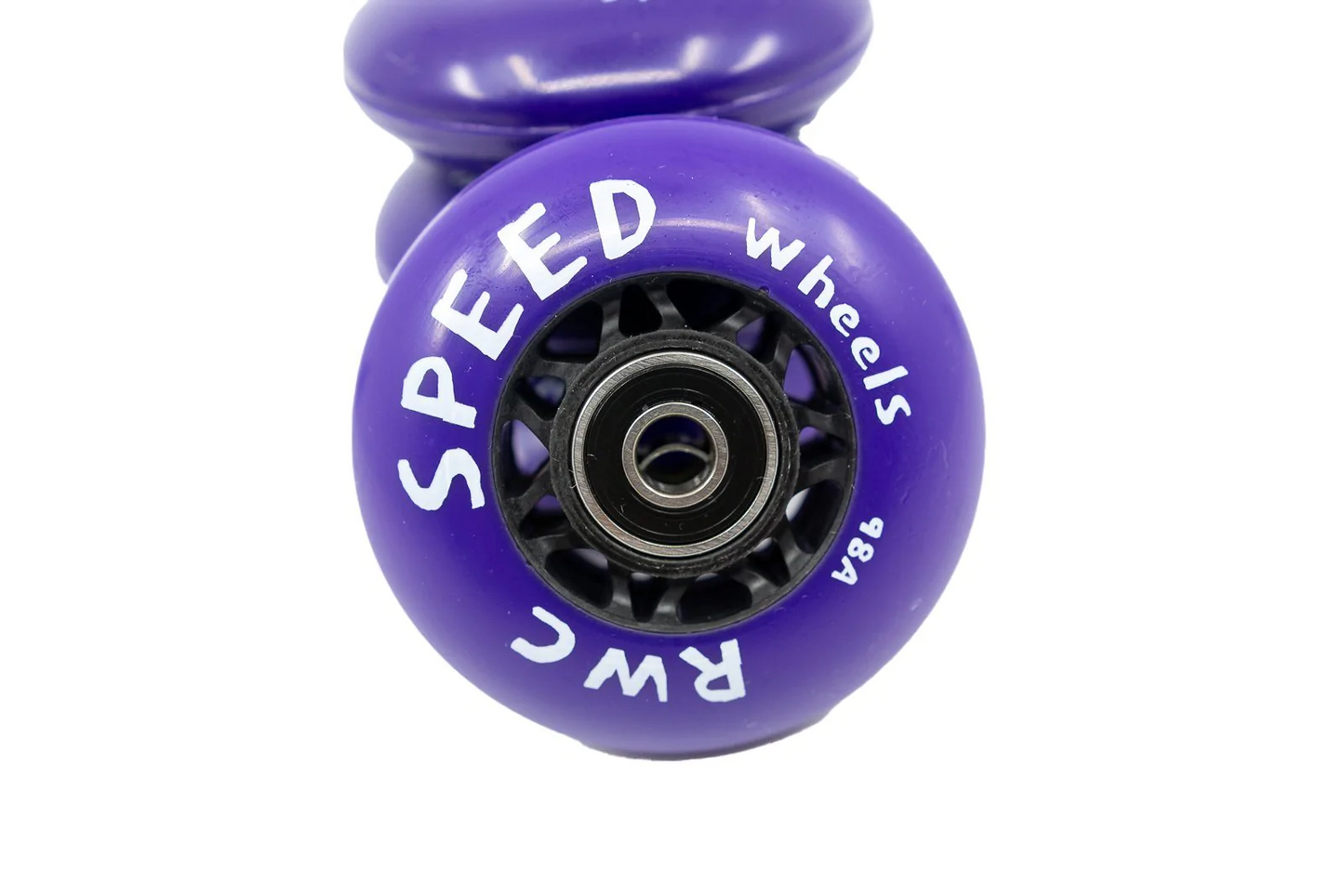 RWC Speed Wheels (4 Pack) - High-Performance 72mm 98A Wheelchair Rugby and Basketball Casters