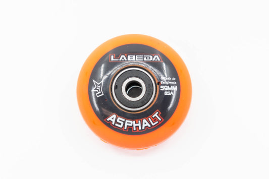 59mm Asphalt Sport Caster Wheels (Each) - High-Performance 59mm Wheelchair