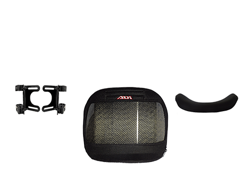 ADI Carbon Fiber Backrest 19 Low Deep 4 Point Pro