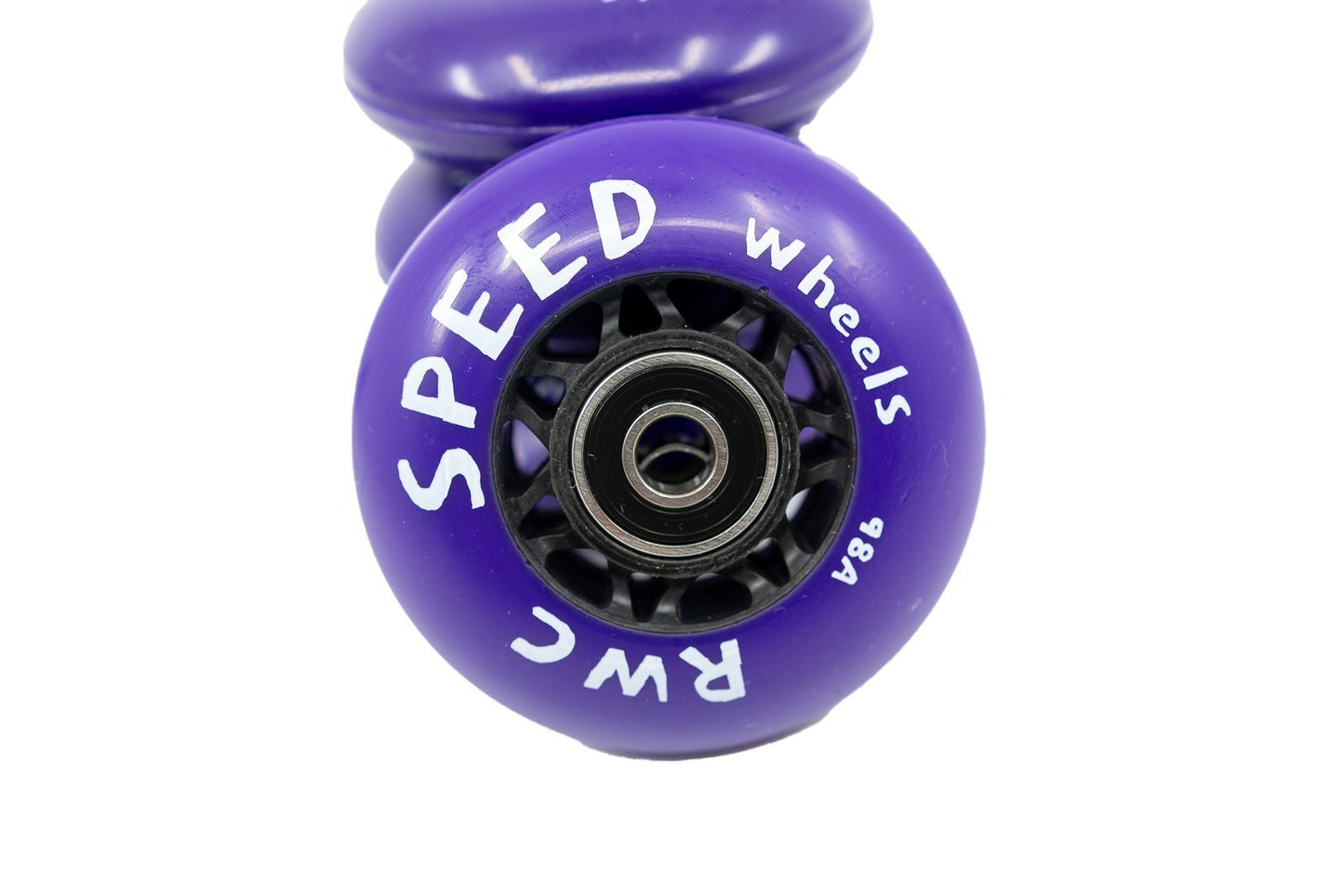 RWC Speed Wheels (4 Pack) - High-Performance 72mm 98A Wheelchair Rugby and Basketball Casters