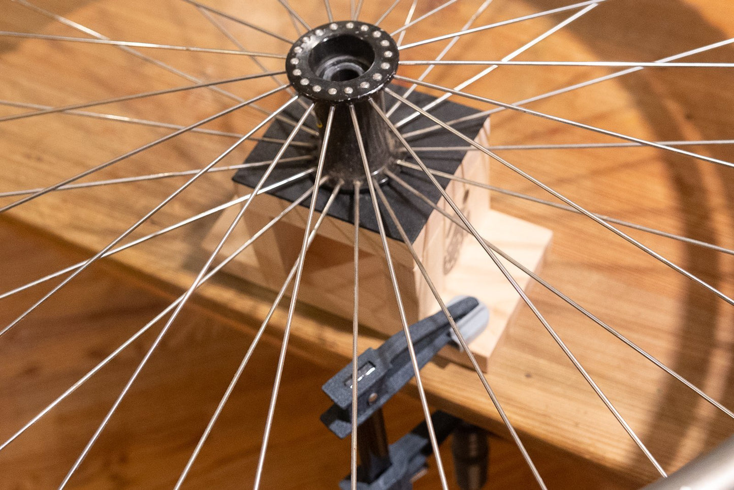 Wheelchair Bearing Removal and Installation Stand