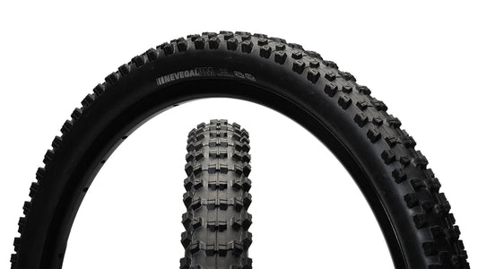 24" x 2.1" (54-540) Kenda Nevegal Off Road Wheelchair Tire, Black (Pair)