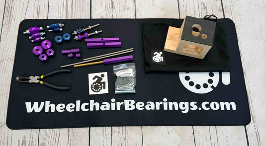 Professional Wheelchair Bearing Removal and Installation Tool Kit