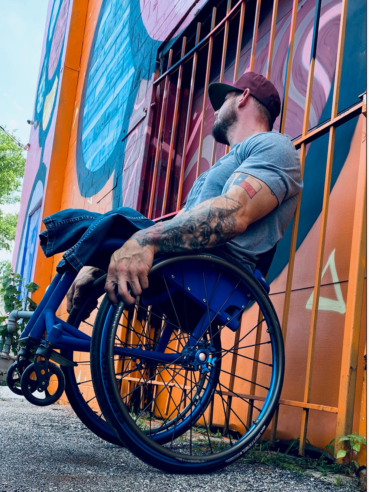 Ultra Rigid Wheelchair