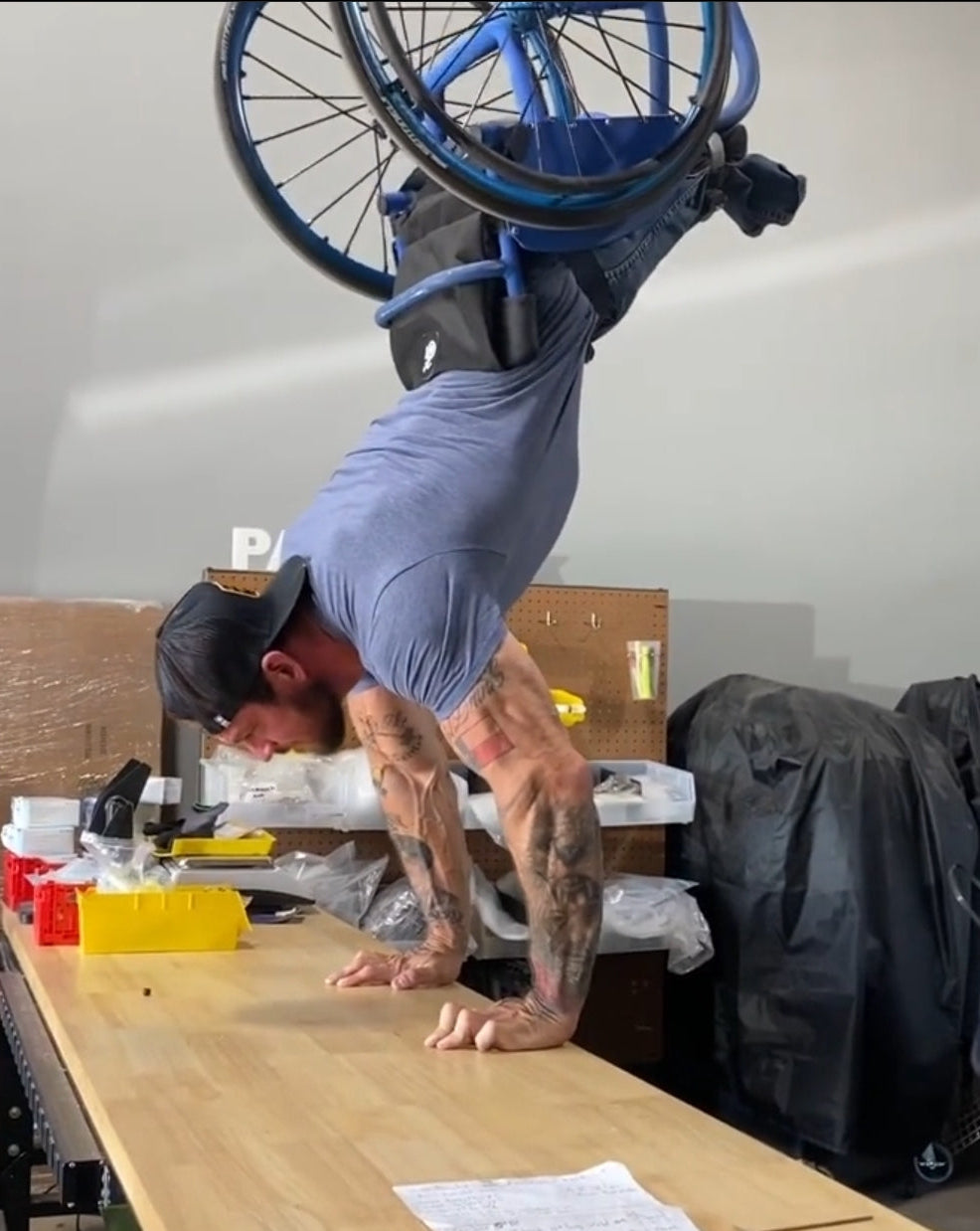 AMRAP Crossfit Wheelchair